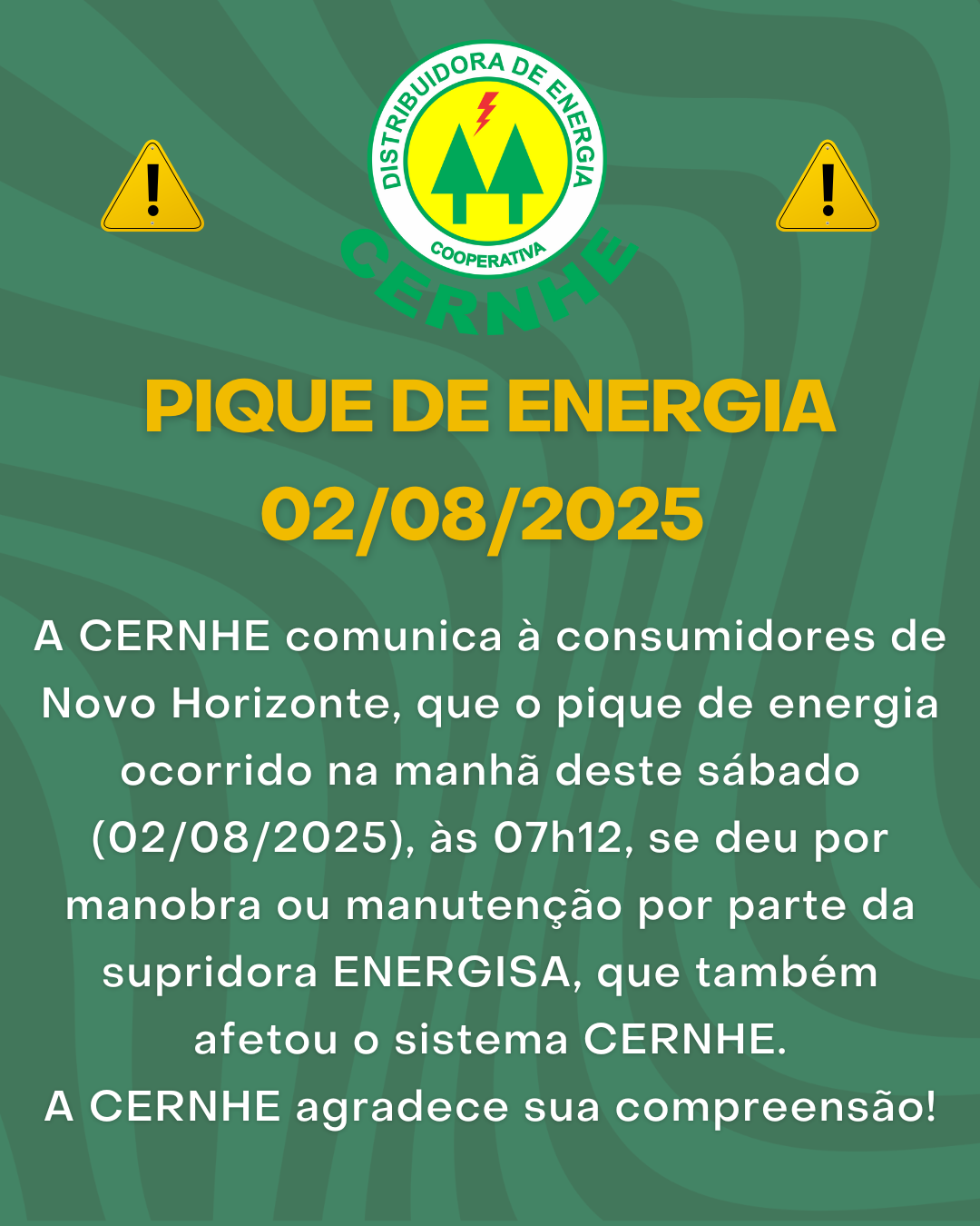PIQUE DE ENERGIA – 02/08/2025