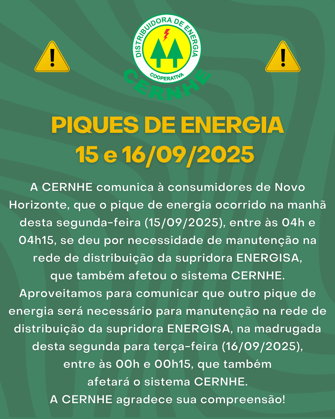 PIQUES DE ENERGIA - 15 e 16/09/2025